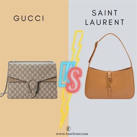 ysl or gucci better|difference between YSL and Gucci.